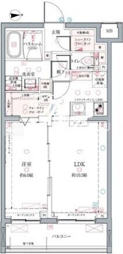クレヴィスタ墨田 506 間取り図