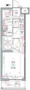 クレヴィスタ墨田 517 間取り図
