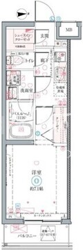 クレヴィスタ墨田 517 間取り図