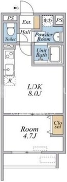 リブリ・志村三丁目 101 間取り図