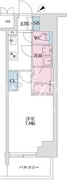 スプランディッド四ツ木 205 間取り図