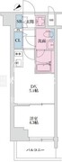 スプランディッド四ツ木 304 間取り図