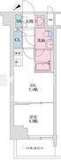 スプランディッド四ツ木 404 間取り図