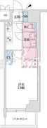 スプランディッド四ツ木 1406 間取り図