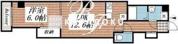 ソレイユ蒲田 602 間取り図