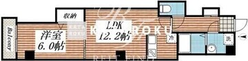 ソレイユ蒲田 701 間取り図