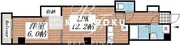 ソレイユ蒲田 801 間取り図