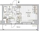 ミライズ五反野レジデンス 406 間取り図