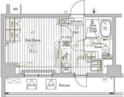 ミライズ五反野レジデンス 407 間取り図