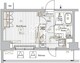 ミライズ五反野レジデンス 407 間取り図