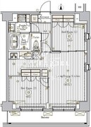 ミライズ五反野レジデンス 604 間取り図