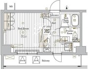 ミライズ五反野レジデンス 704 間取り図