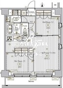 ミライズ五反野レジデンス 1002 間取り図