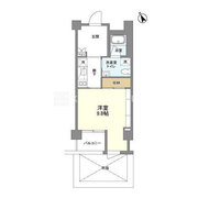 ガーデン原宿 204 間取り図