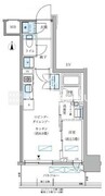 パークアクシス大森山王 703 間取り図