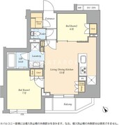 パークアクシス東京尾久 501 間取り図