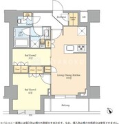 パークアクシス東京尾久 503 間取り図