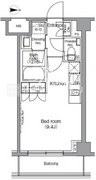 ディームス麻布狸穴町 403 間取り図
