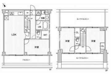 六本木デュープレックスエムズ 506 間取り図
