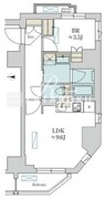 ブリリアイスト清澄庭園 301 間取り図