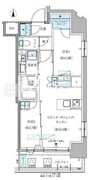 パークアクシス大森山王 705 間取り図