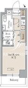 グランカーサ東中野 601 間取り図