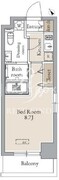 グランカーサ東中野 1201 間取り図
