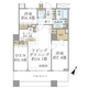 ブリリアマーレ有明タワー&ガーデン 1223 間取り図