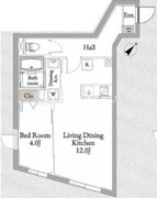 トリビュート西大井 303 間取り図