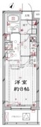 レガリス洗足池 102 間取り図