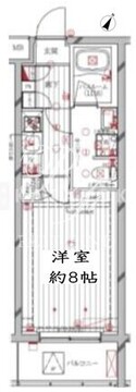 レガリス洗足池 103 間取り図