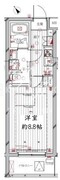レガリス洗足池 209 間取り図