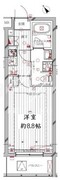 レガリス洗足池 210 間取り図