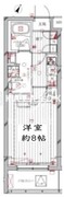 レガリス洗足池 302 間取り図