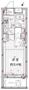 レガリス洗足池 304 間取り図