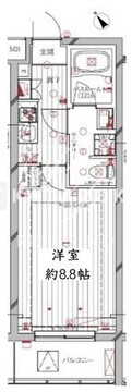 レガリス洗足池 310 間取り図