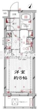 レガリス洗足池 403 間取り図