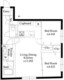 グランピア学芸大学 204 間取り図