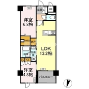 ロイジェント豊島園 106 間取り図