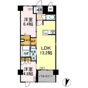 ロイジェント豊島園 208 間取り図