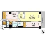 ロイジェント平井 503 間取り図