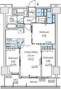 ロイヤルパークス赤羽ノース 652 間取り図