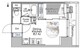ザ・ライオンズフォーシア赤羽 302 間取り図