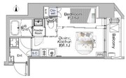 ザ・ライオンズフォーシア赤羽 401 間取り図
