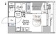 ザ・ライオンズフォーシア赤羽 402 間取り図