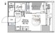 ザ・ライオンズフォーシア赤羽 902 間取り図