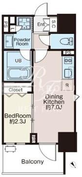 クラシアム文京白山 304 間取り図