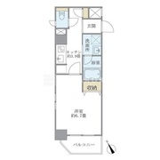 クロスポイント赤羽 603 間取り図