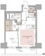 ラティエラ上野稲荷町 1003 間取り図