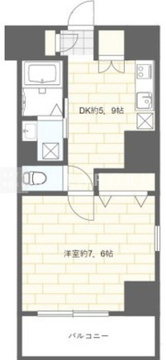MLコート木場 402 間取り図